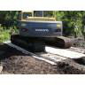 Portable Roadway for Steel Tracked Excavator 